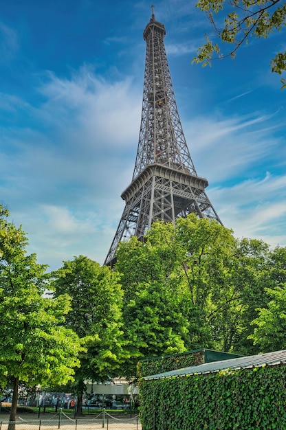 Eiffel tower in Paris France