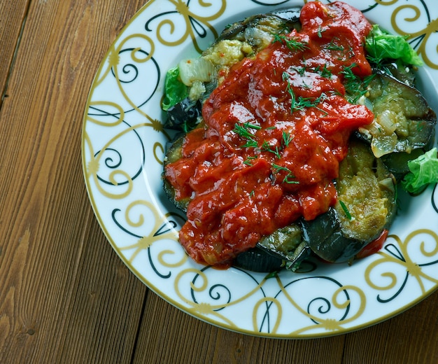 Eksili PatlÃÂ±can Tarifi - Turkish appetizer of marinated eggplant