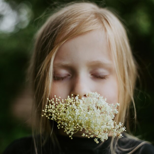 Elderberry blosson and other herbs