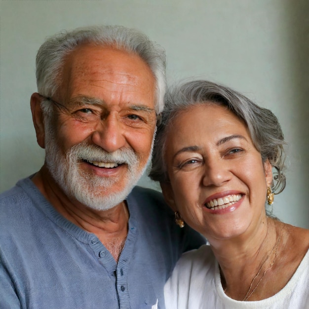 Elderly Couple Smiling Casal idosos sorrindo