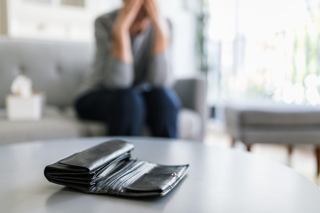 Elderly woman unhappy with the rising cost of living