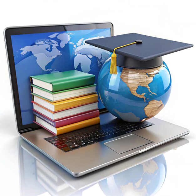 elearning online education concept learn on internet