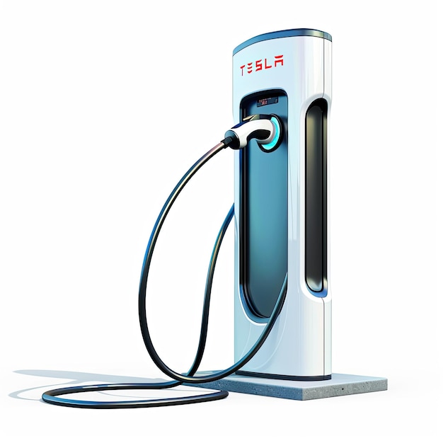 electric car charging pole