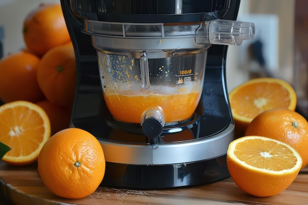 Photo electric juicer for fresh citrus