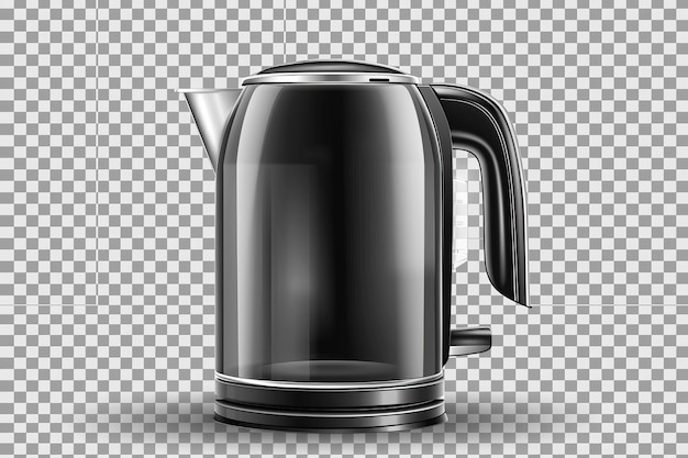 Electric Kettle Isolated In Transparent Background