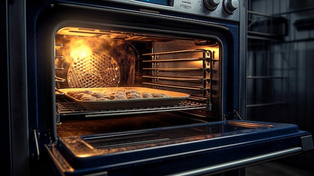 electric oven HD 8K wallpaper Stock Photographic Image