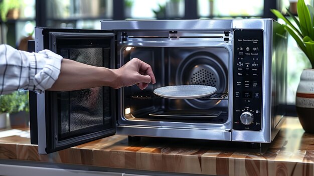 Photo electric oven