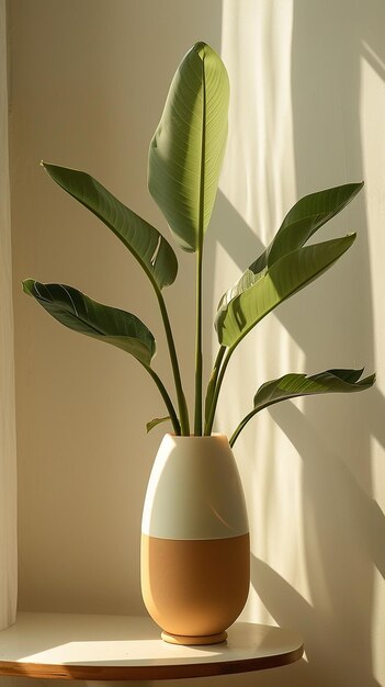 Electric Planter Resembling Vase with Light