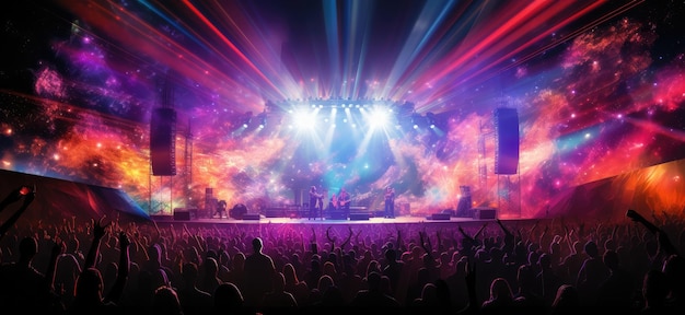 Electric Vibes at Live Concert Spectacle