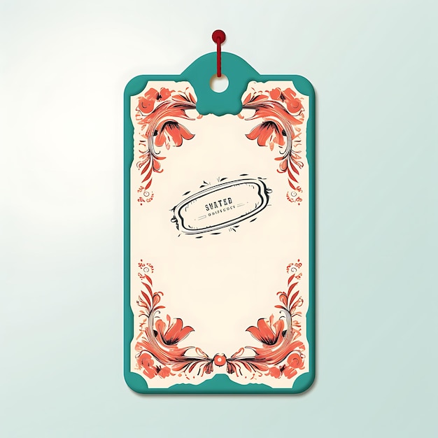 Photo the elegance advantage enhancing brand with premium packaging captivating hang tags tag cards