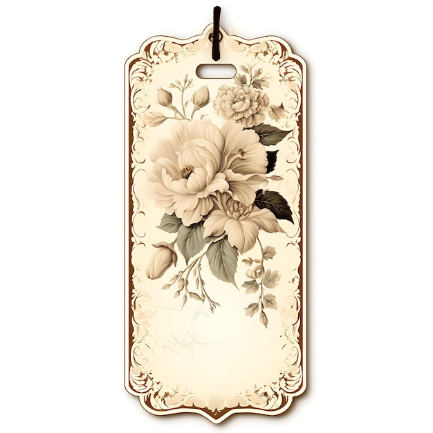 Photo the elegance advantage enhancing brand with premium packaging captivating hang tags tag cards