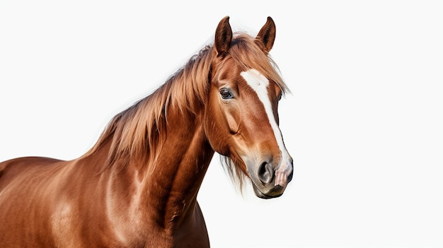 Elegance in Halter White Background Showcase