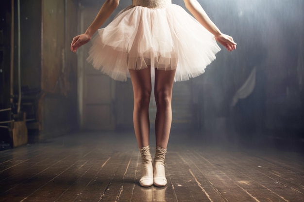 Elegance and precision in classical ballet movement