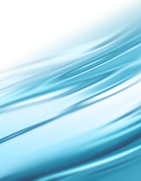 Elegant abstract background with blue smooth lines