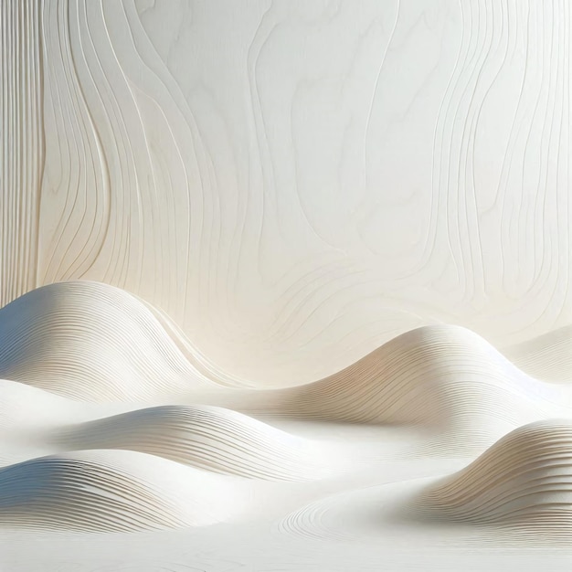 Elegant Abstract Background with White Plywood Texture