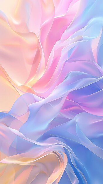 Elegant Abstract Fluid Designs in Soft Hues and Bold Gradients A Modern Visual Collection