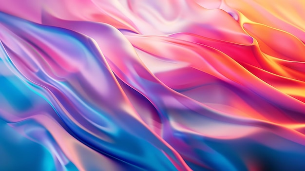 Elegant Abstract Fluid Designs in Soft Hues and Bold Gradients A Modern Visual Collection