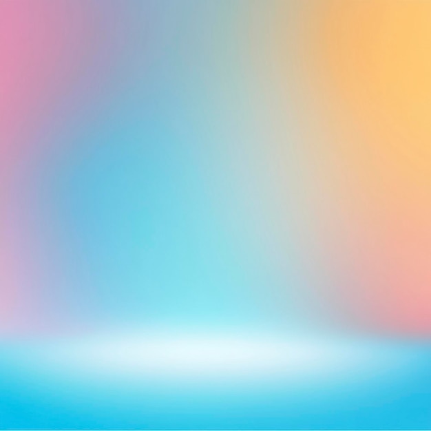 Elegant Abstract Pastel Background with Fluid Gradient Waves