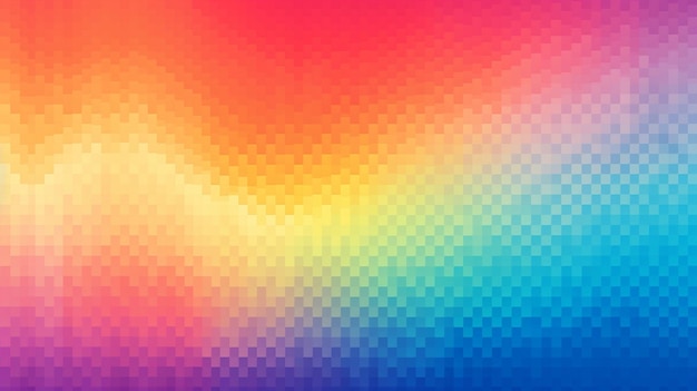 Photo elegant abstract pixel art gradient color dithering background