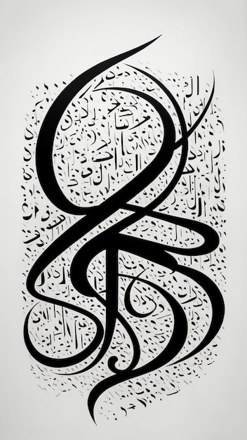 Elegant Arabic Calligraphy Art for Traditional Decor