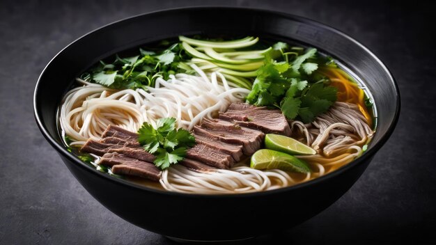 Elegant Asian Beef Noodle Soup A Symphony of Flavors