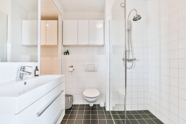 Elegant bathroom interior