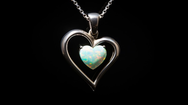 Elegant beautiful jewelry sing opal pendant