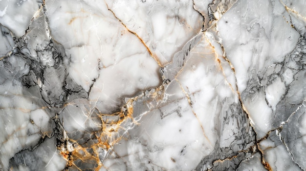 Elegant Black and White Marble Texture