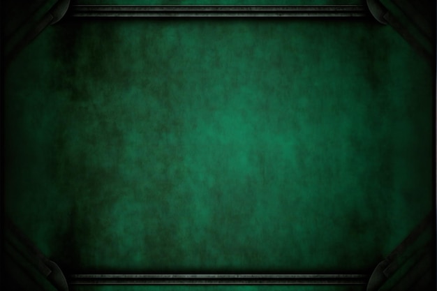 Elegant dark emerald green background highly detailed texture surface