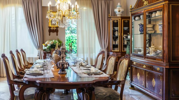 Elegant Dining Room Interior