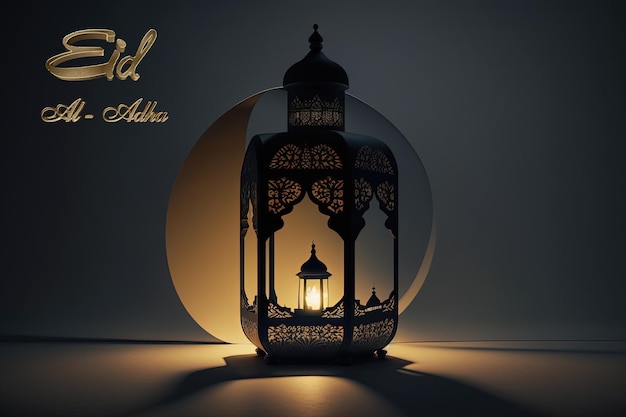 Elegant eid al adha Eid mubarak islamic greeting card islamic festival of sacrifice eidaladha mubarak Happy Eid Ul Adha lantern islamic eid mubarak holiday festival banner