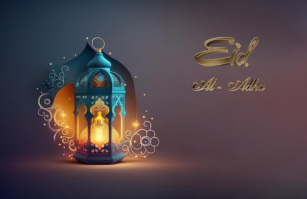 Elegant eid al adha Eid mubarak islamic greeting card islamic festival of sacrifice eidaladha mubarak Happy Eid Ul Adha lantern islamic eid mubarak holiday festival banner