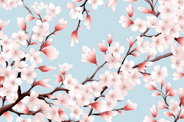 Elegant floral bright exotic flowers background with beautiful floral