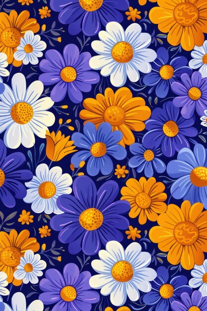 Elegant flower background illustration