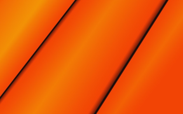 Elegant and fresh orange paper fold abstract background