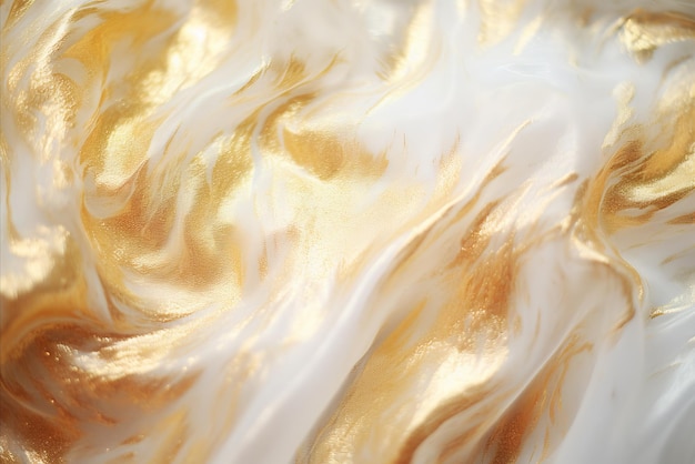 Elegant Golden Glowing Abstract Background for Inspiring Design and Creative Concepts