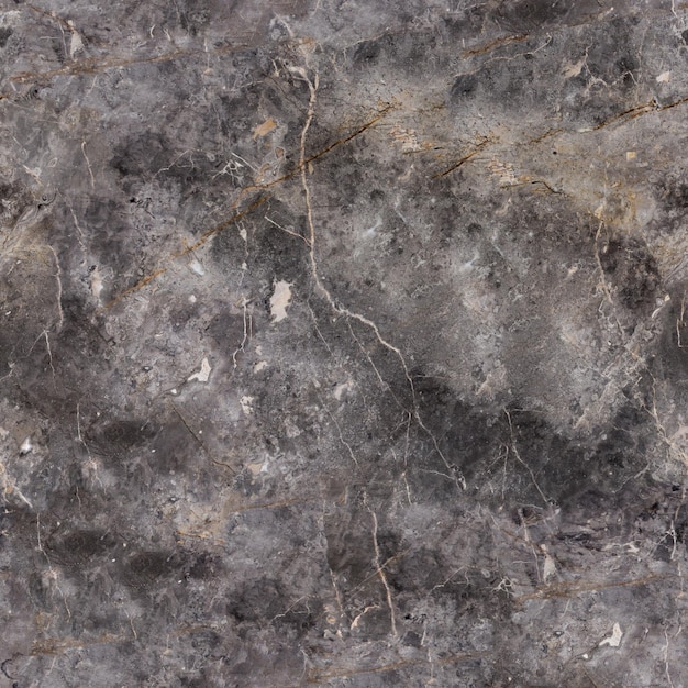 Elegant grey marble texture with patterns Seamless square background tile ready