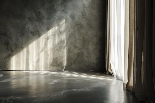 Elegant Italian Minimalist Bathroom with Concrete Walls and Earth Tones