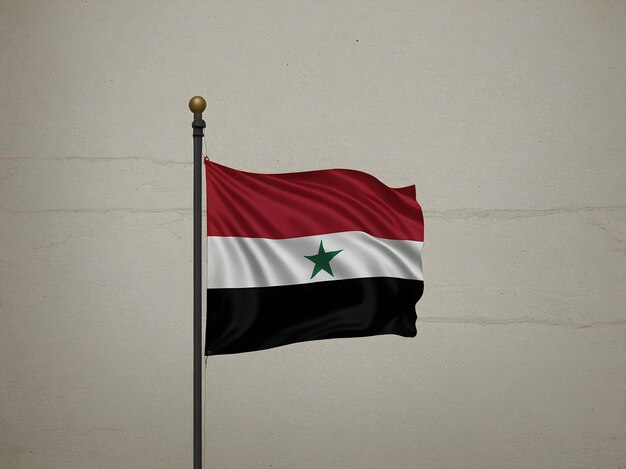 Photo elegant jordan flag design for digital use