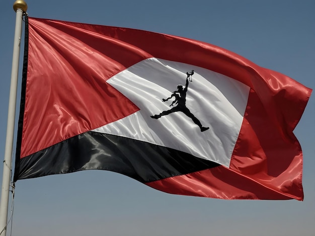 Elegant Jordan Flag Design for Digital Use