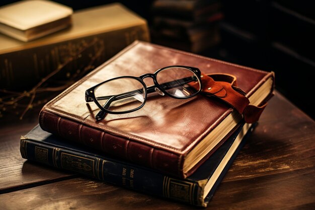 Elegant Leather Journal in Soft Light