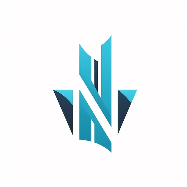 elegant letter NIW or NW and building logo concept