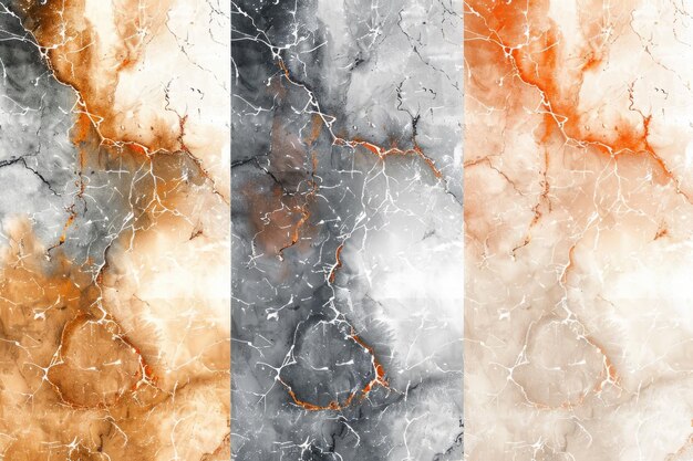 Photo elegant marble stone texture collection