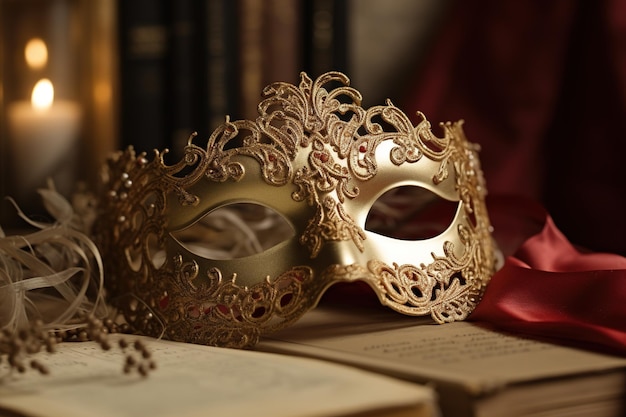 elegant masquerade mask