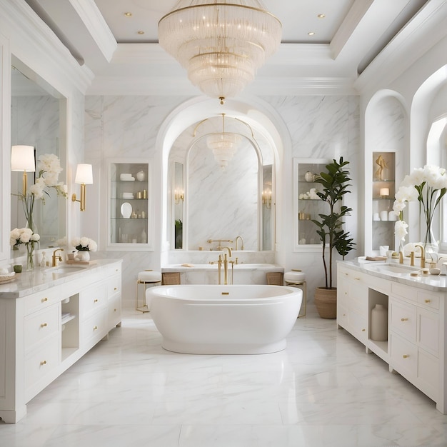 Elegant Master Bathroom