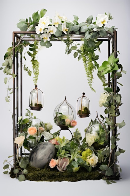 Elegant Metal Wedding Arch