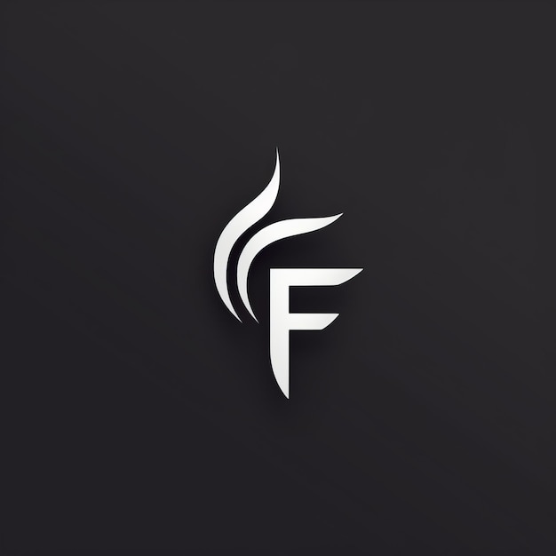 Elegant Minimalistic Logo For Marketing Agency Letter F Design