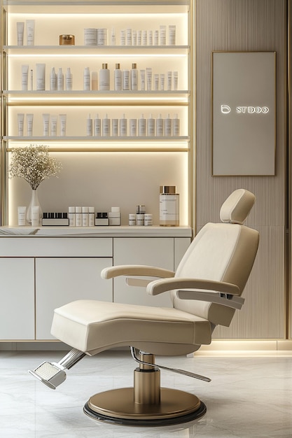 Photo elegant and modern beauty salon