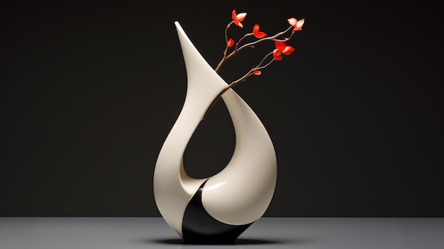 Elegant modern vase design