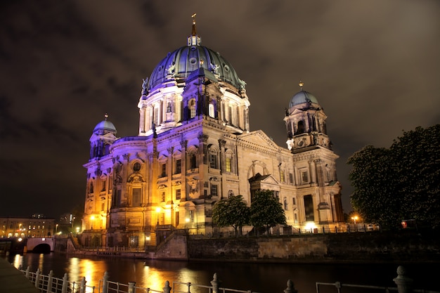 Elegant old building by the river